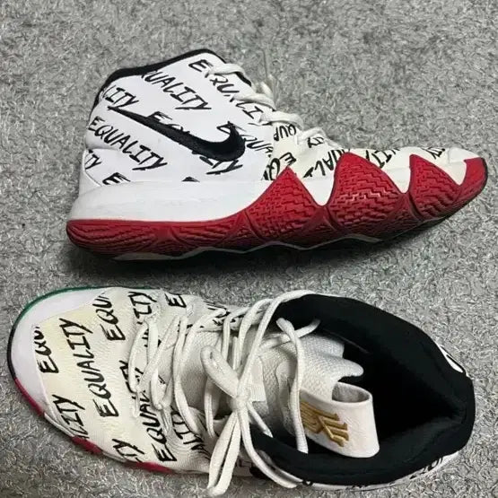 [BUNJANG] Nike Kyrie 4 Equality Basketball Shoes / 나이키 카이리4 EQUALITY 농구화
