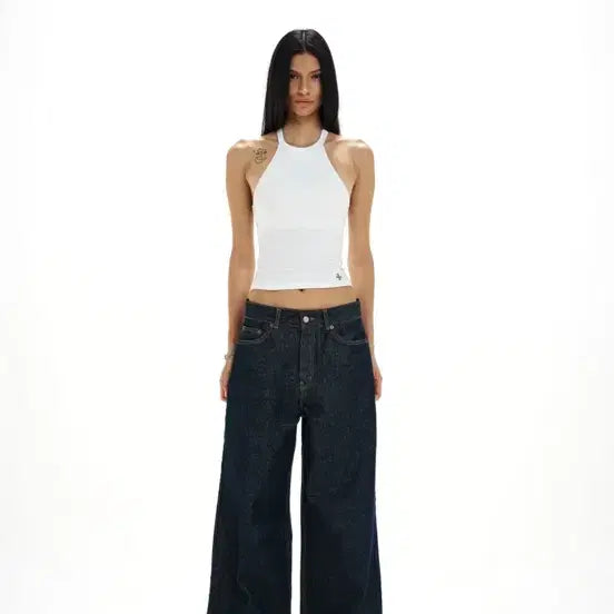 [BUNJANG] 2000Archives Lyra Halter Cami Top / 2000Archives LYRA HALTER CAMI 홀터넥 나시