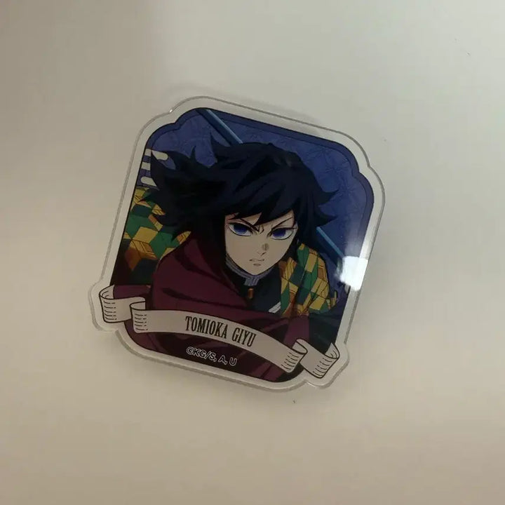[BUNJANG] Demon Slayer Tomioka Giyu Acrylic Pin / 귀멸의 칼날 토미오카 기유 아크릴뱃지