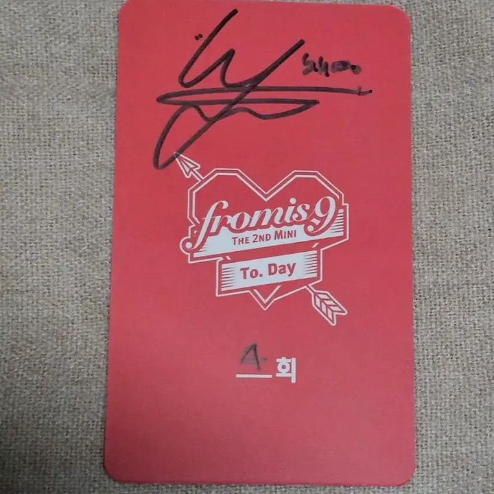 [BUNJANG] fromis_9 Lee Chaeyoung Lucky Draw Photocard / 프로미스나인 이채영 두근두근 약속회 포카