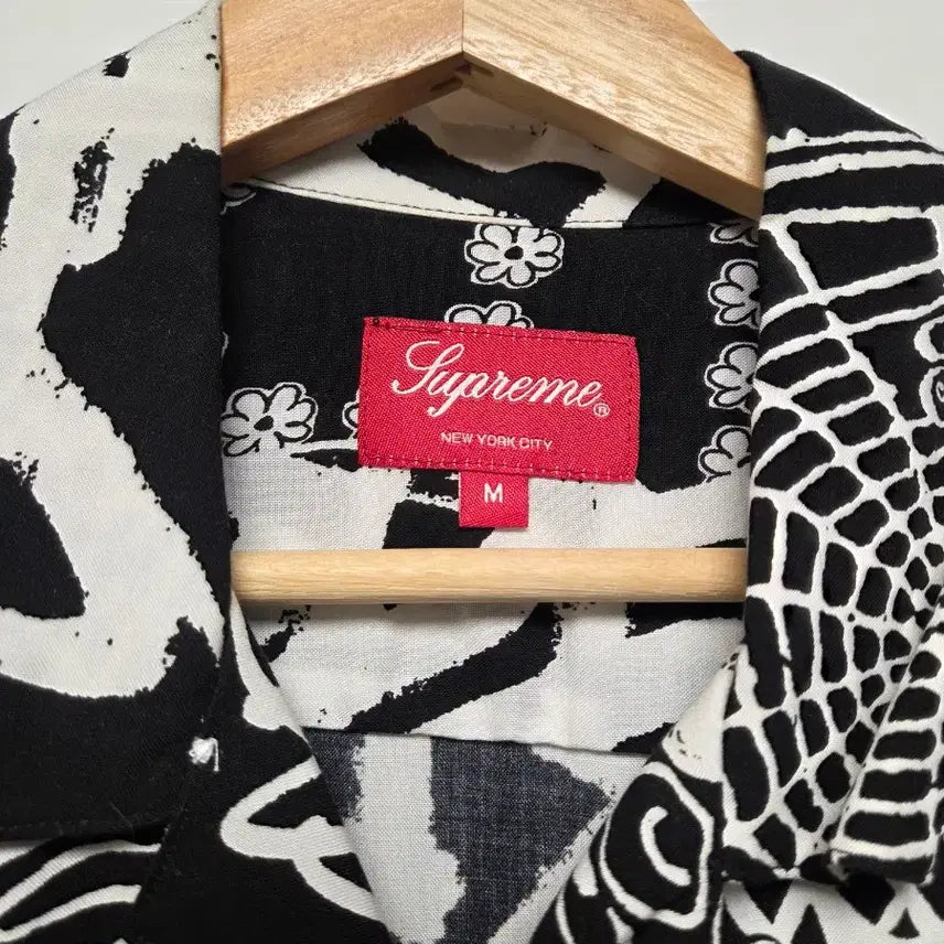 [BUNJANG] Supreme Dream Rayon Shirt Black M / 17SS 슈프림 드림 레이온 셔츠 블랙 M사이즈