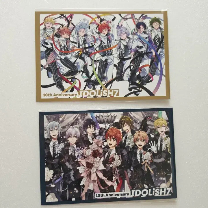 [BUNJANG] Idolish Seven 10th Anniversary Visual Card Bundle Set / 아이나나 10주년 기념 비주얼카드 2장 일괄 아이돌리쉬세븐