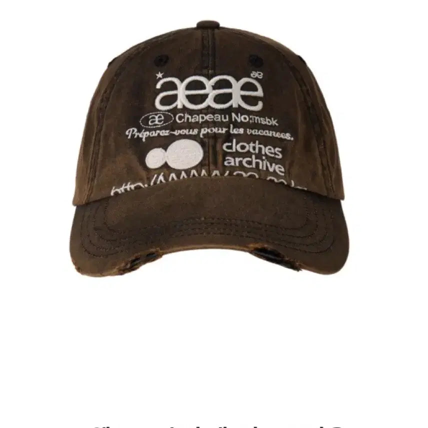 [BUNJANG] aeae Cotton Baseball Cap / aeae 볼캡