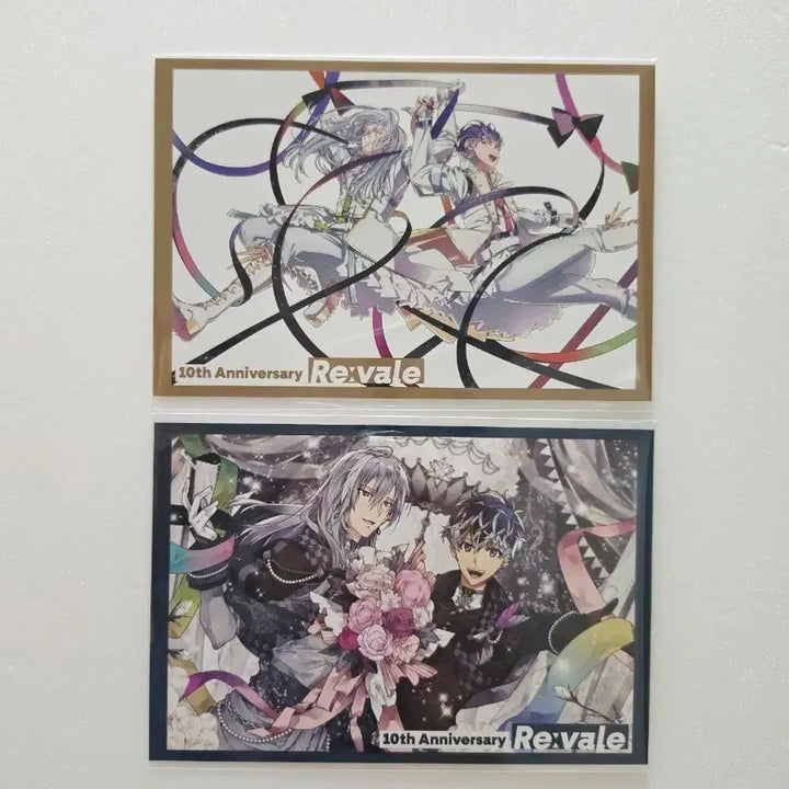 [BUNJANG] IDOLiSH7 Re:vale 10th Anniversary Visual Card Set (2 Types) / 아이나나 Re:vale 10주년 기념 비주얼카드 2종 세트 리바레