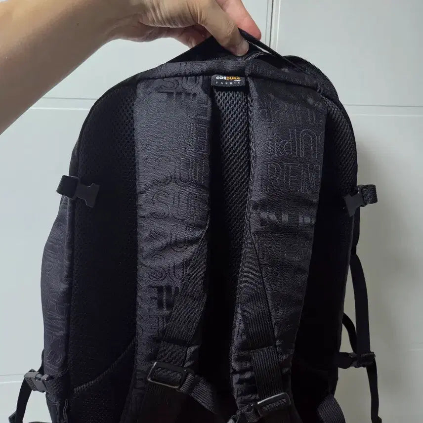 [BUNJANG] Supreme 19SS Backpack Black / 슈프림 19ss 백팩 블랙