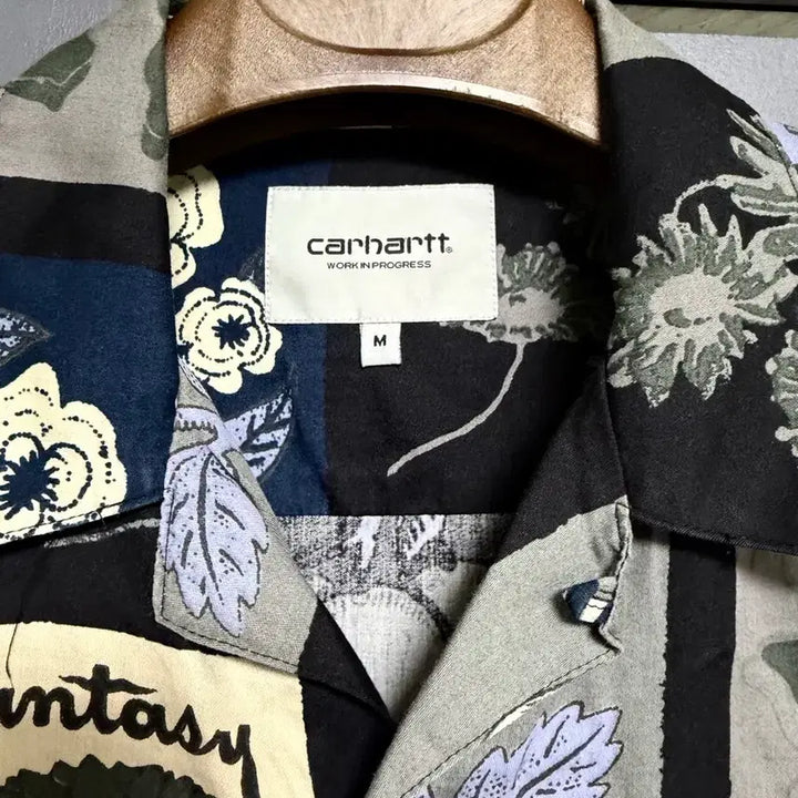 [BUNJANG] Carhartt WIP Open Collar Shirt Verdant / 칼하트WIP 오픈카라셔츠 100사이즈