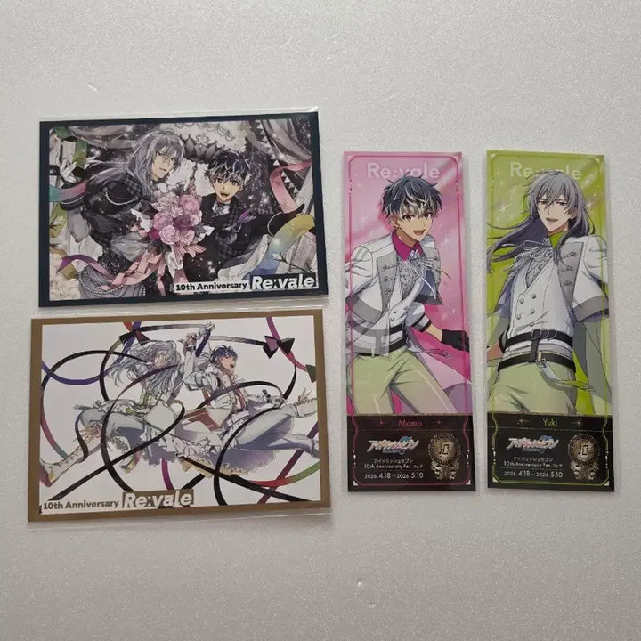 [BUNJANG] IDOLiSH7 10th Anniversary Fair Libre Special Set Yuki Momo / 아이나나 10주년 페어 리바레 특전 일괄 유키 모모