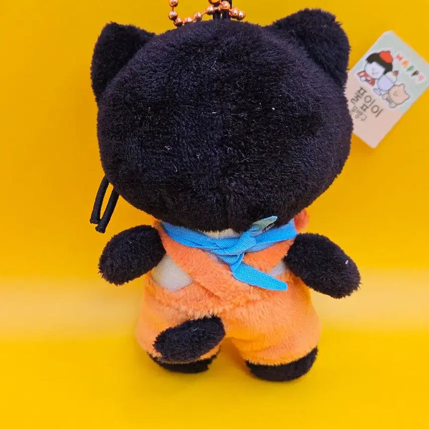 [BUNJANG] Choco Cat Overalls Keyring / 초코캣 멜빵 바지 키링. 새상품