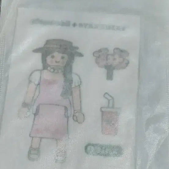 [BUNJANG] Starbucks Playmobil Bella Sticker Sealed / 스타벅스 플레이모빌 벨라 스티커 미개봉