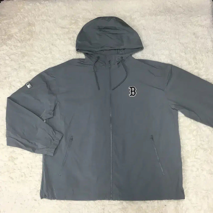 [BUNJANG] MLB Boston Red Sox Windbreaker Jacket Size 110 / MLB 보스턴 바람막이자켓 만원샵 DD28