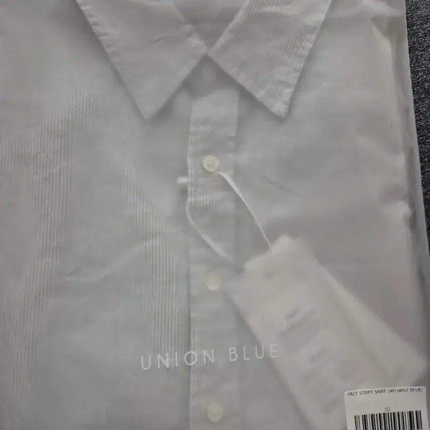 [SOLD OUT] 유니온블루 haze 헤이즈 스트라이프 셔츠 블루 s