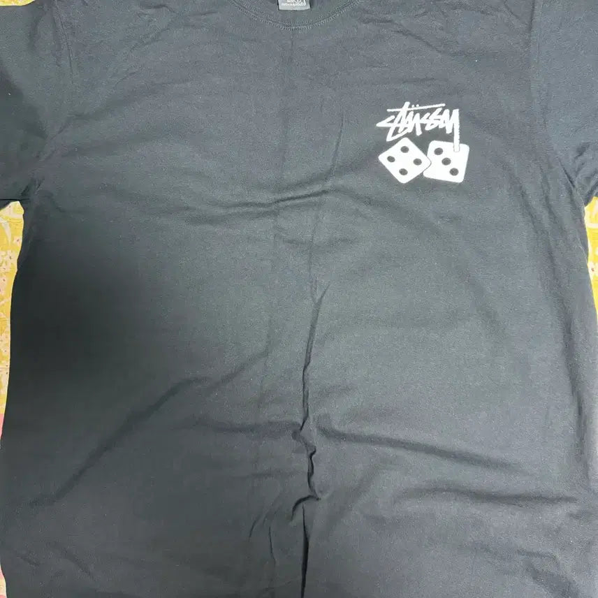 [BUNJANG] Stussy Dice Black Short Sleeve T-Shirt XL / 스투시 다이스 블랙 반팔 티셔츠 xl