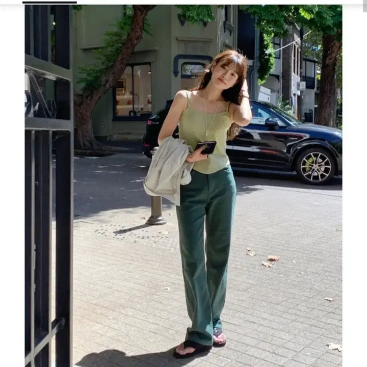 [BUNJANG] Underbee Mila Cotton Pants M Size / 언더비 제작 밀라 코튼 팬츠