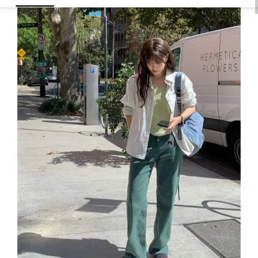 [BUNJANG] Underbee Mila Cotton Pants M Size / 언더비 제작 밀라 코튼 팬츠