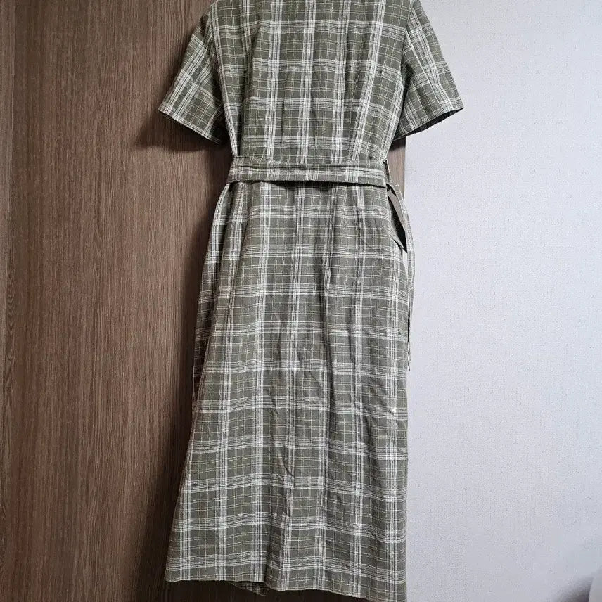 [BUNJANG] Salon de Meg Checkered Long Dress / ㅣ살롱드메그 체크 롱원피스ㅣ