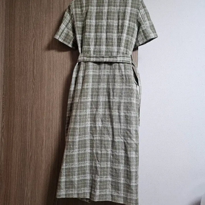 [BUNJANG] Salon de Meg Checkered Long Dress / ㅣ살롱드메그 체크 롱원피스ㅣ