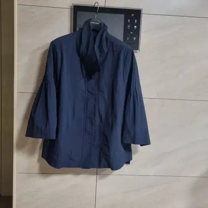 [BUNJANG] Crinkled High Neck Jumper / 바스락 하이넥 점퍼