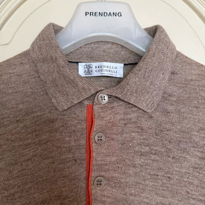 [BUNJANG] Brunello Cucinelli Linen Pique Shirt / 브루넬로 쿠치넬리 린넨 피케 셔츠