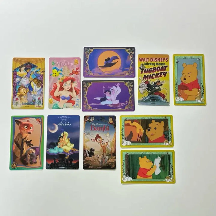 [BUNJANG] Disney Vintage Card Sticker Bundle Set / 디즈니 빈티지 카드 스티커 일괄 세트