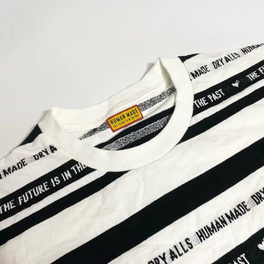 [BUNJANG] Human Made Stripe Short Sleeve T-Shirt 2XL / 휴먼메이드 스트라이프 반팔 2XL