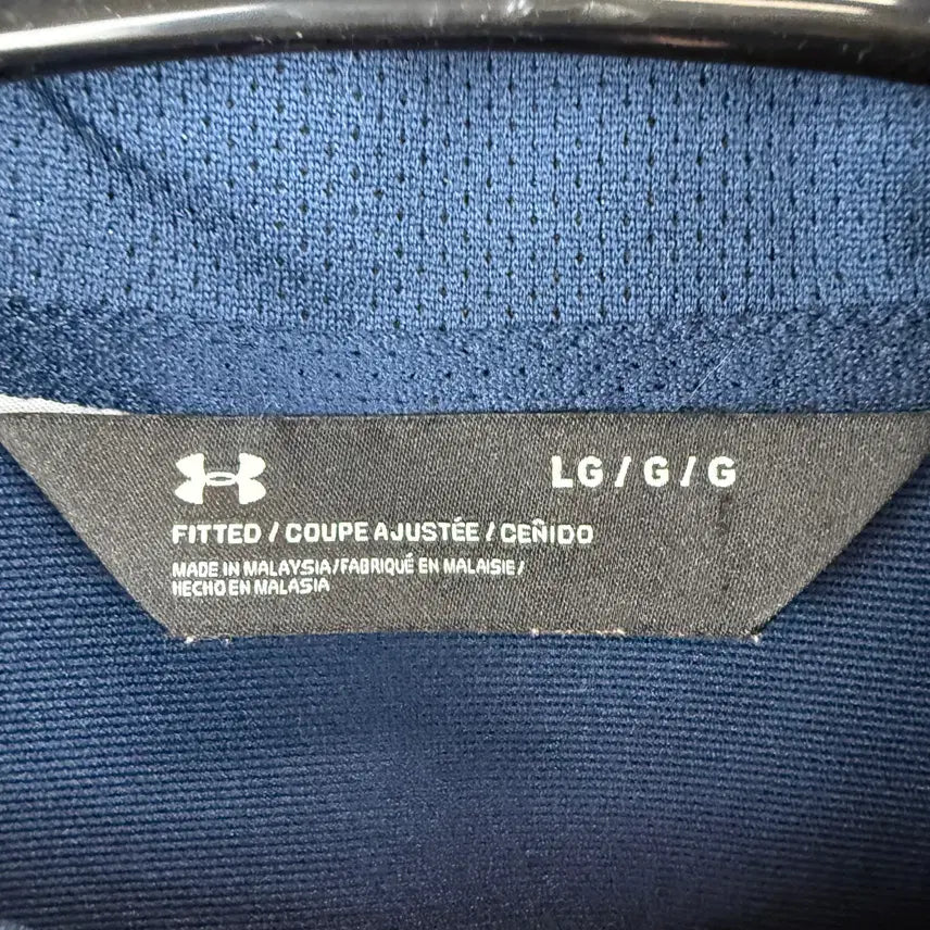 [BUNJANG] Under Armour Track Top Jersey Navy L / (L) 언더아머 트랙탑 져지 네이비
