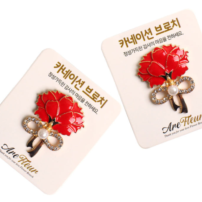 [BUNJANG] Carnation Brooch Gift / 카네이션브로치 스승의날 어버이날카네이션 선물 꽃