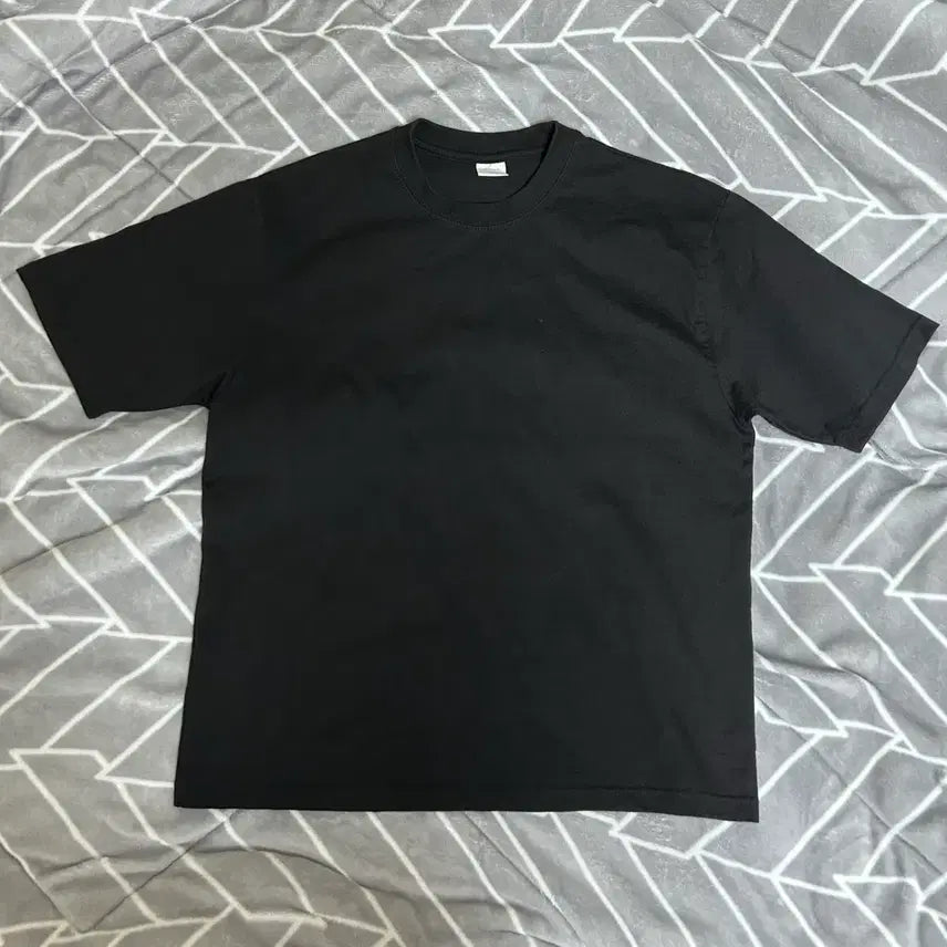 [BUNJANG] Jemut Boy Crop Short Sleeve T-Shirt Black XL / 제멋 보이 크롭 반팔티셔츠 블랙 XL