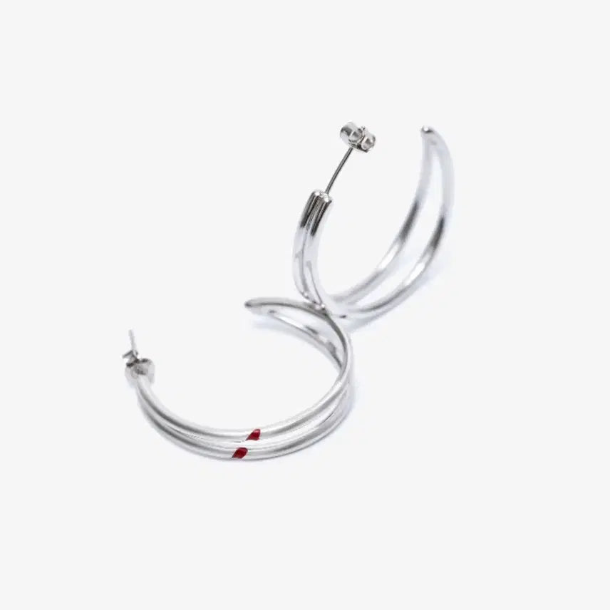 [BUNJANG] BTS Jimin Artist-Made Earring Red Carv (Sealed) / [미개봉] 방탄소년단 지민 아티스트 메이드 이어링 귀걸이 Red Carv