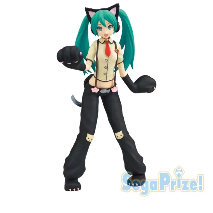 [BUNJANG] Vocaloid Project Diva SPM Figure Hatsune Miku Nyanko (Sealed) / 미개봉) 보컬로이드 프로젝트 디바 SPM 피규어 고전 하츠네 미쿠 냥코