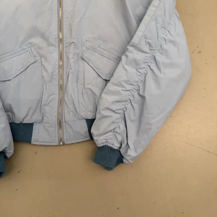 [BUNJANG] Vintage Oversized Bomber Jacket / 빈티지 오버핏 봄버자켓