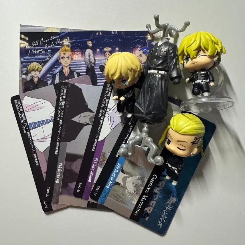 [BUNJANG] Tokyo Revengers Gacha &amp; Paper Goods Bundle Set / 도리벤 가챠 &amp; 지류 굿즈 일괄