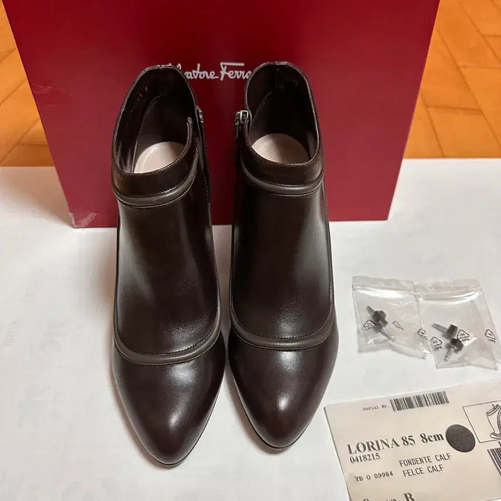 [BUNJANG] Salvatore Ferragamo Lorina Ankle Boots Calfskin / 정품 새상품 페라가모 로리나 앵클 부츠