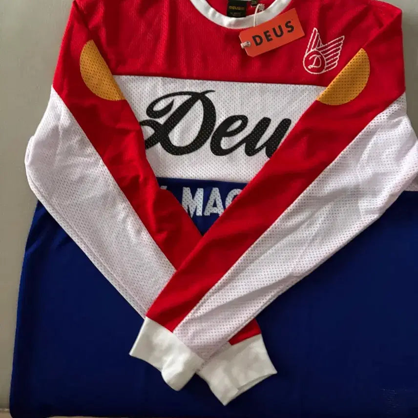 [BUNJANG] Deus Ex Machina Motor Jersey XXL / 데우스 엑스마키나 모터 져지 XXL
