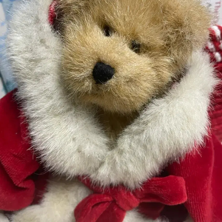 [BUNJANG] Boyds Bear Santa Outfit Bear (Approx. 18cm) / 보이즈베어 산타 곰돌이