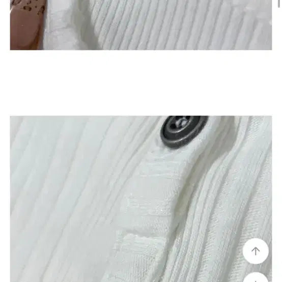 [BUNJANG] Iz Iz Button Knit / 이즈이즈 단추 말라보이는 핏 봄에 입기 딱 좋은 니트