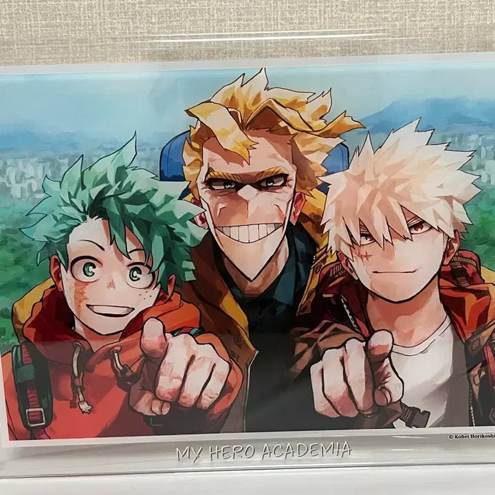 [BUNJANG] My Hero Academia (Hiroaka) Original Drawing Exhibition Snapshot Acrylic Stand - Unsealed / 나히아 히로아카 원화전 스냅샷 아크릴 단순개봉 (안쪽 비닐 미개봉)