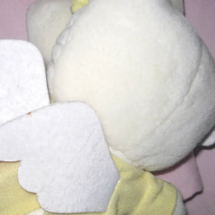[BUNJANG] Sanrio Hello Kitty Angel Plush Set (Pink &amp; Yellow) / 산리오 키티 천사 엔젤 인형 핑크 옐로우 빈티지 인형 (일괄)