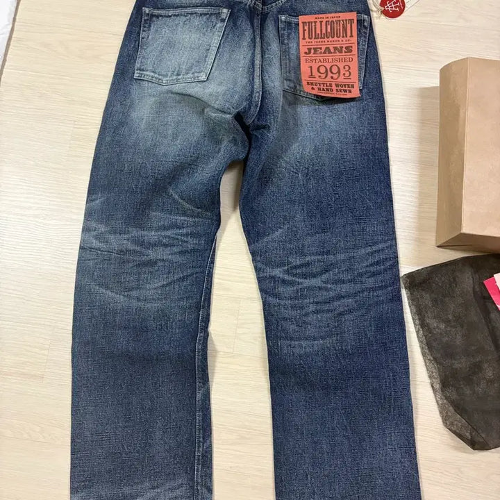 [BUNJANG] Full Count 0105 Fear of Dark Denim Jeans (34) / 풀카운트 0105 피어오브다크 34사이즈