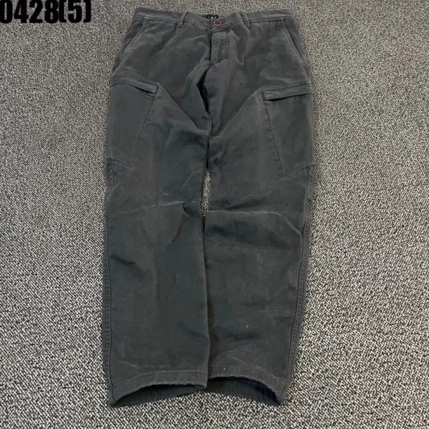[BUNJANG] Intermezzo Black Cargo Cotton Pants (Men&