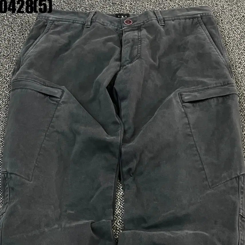 [BUNJANG] Intermezzo Black Cargo Cotton Pants (Men&