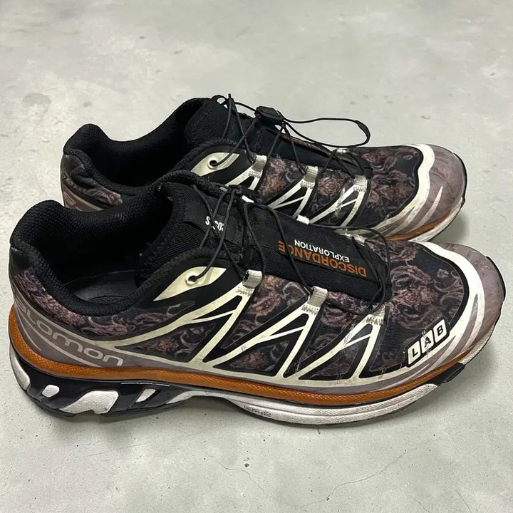 [BUNJANG] Salomon XT-6 ADV Black Vanilla Ice Collaboration Sneakers / 살로몬 XT-6 ADV 블랙 바닐라 아이스 COSTS