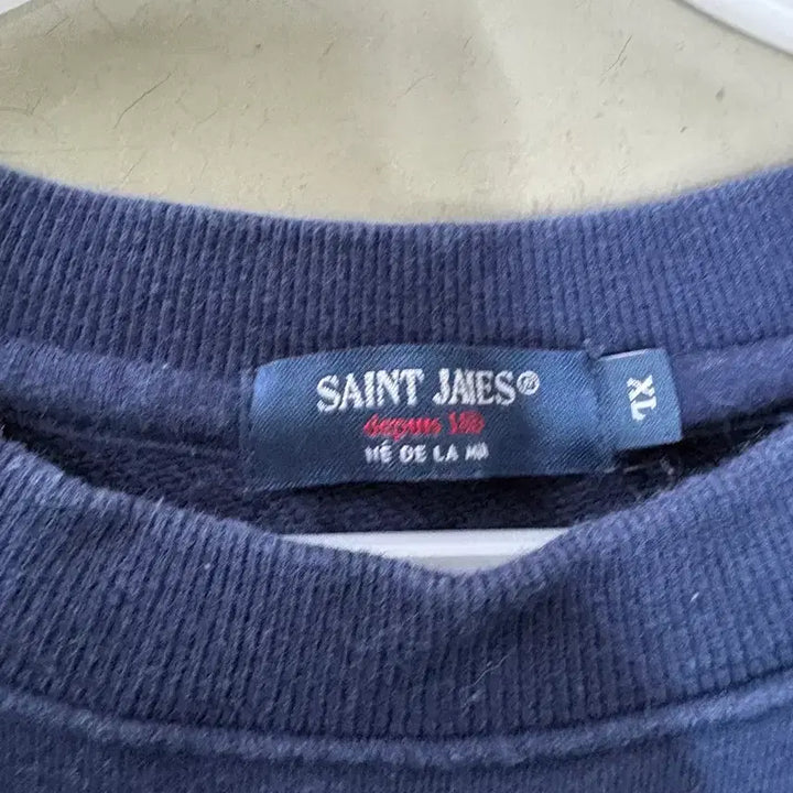 [BUNJANG] Saint James Bonbon Elbow Patch Sweatshirt XL / 세인트제임스 신형 봉봉 엘보패치 맨투맨 XL
