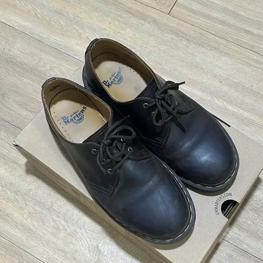 [BUNJANG] Dr. Martens 1461 Crazy Horse Leather Shoes / 270) 닥터마틴 1461 크레이지 홀스