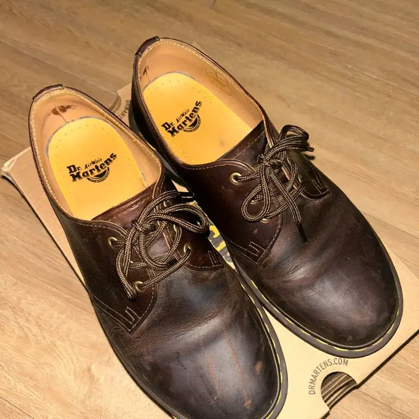 [BUNJANG] Dr. Martens 1461 Crazy Horse Leather Shoes / 270) 닥터마틴 1461 크레이지 홀스