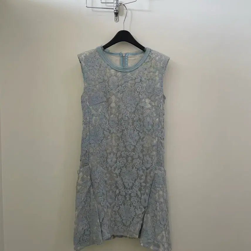 [BUNJANG] POSTMAN Blue Lace Dress / 타임 레이스원피스