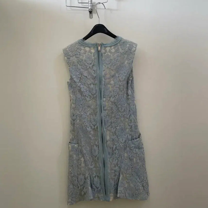 [BUNJANG] POSTMAN Blue Lace Dress / 타임 레이스원피스