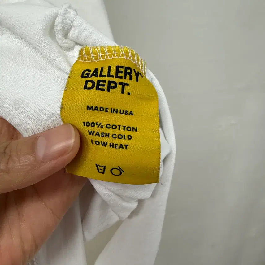 [BUNJANG] Gallery Dept. Skeleton Beach Graphic T-Shirt M / 갤러리디파트 스켈레톤 그래픽 반팔티 M JS47