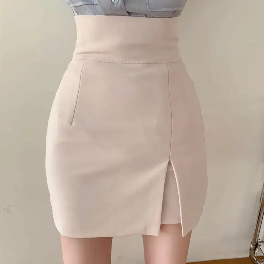 [BUNJANG] Slit Mini Skirt M / 트임 미니스커트 M
