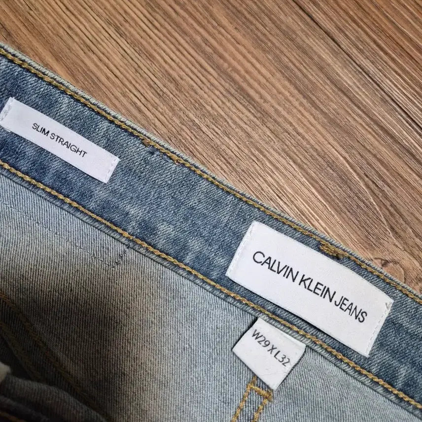 [BUNJANG] Calvin Klein Slim Straight Fit Denim Pants / (28~29) CK 캘빈클라인 슬림스트레이트 데님팬츠 봄가을여름용