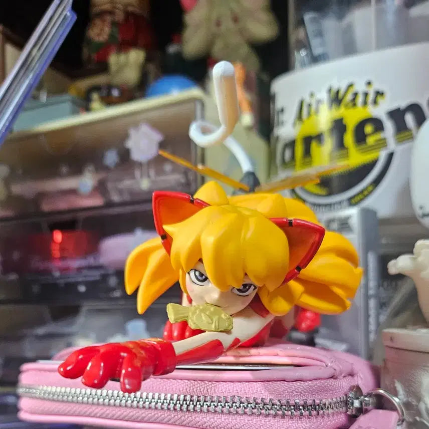 [BUNJANG] Evangelion Aerocat Asuka Figure / 에반게리온 에어로캣 아스카 피규어